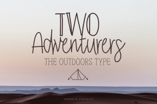 Two Adventurers + Bonus Font Download