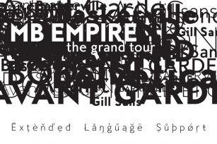 MB Empire Font Download