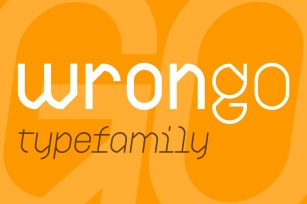 Wrongo 4F (Family) Font Download