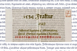 1534 Fraktur OTF Font Download