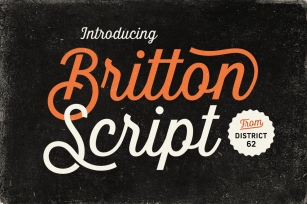 Britton Script Font Download