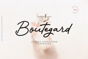 Boutegard Classy Signature Font Download