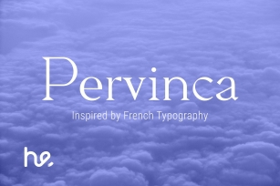 Pervinca Family Font Download