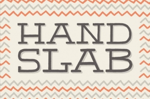 HandSlab Font Download