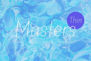 Masters Thin Package Font Download