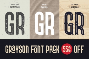 Grayson Pack. 55% OFF! Font Download