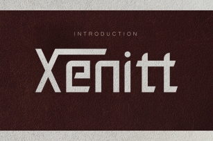 Xenitt Font Download