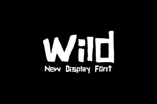 Wild — Block Font Download