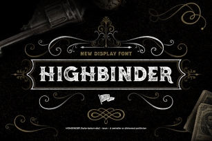 Highbinder Display Font Download
