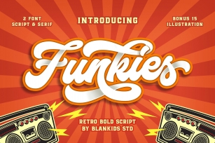 Funkies 2 + Extras (INTRO SALE) Font Download