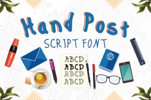 Hand Post 10 Font Download
