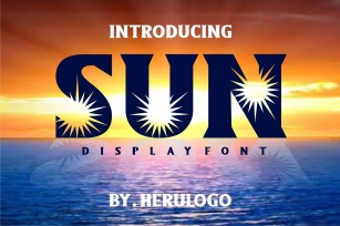 SUN Display Font Download