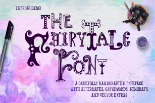 Fairy Tale with Extras Font Download