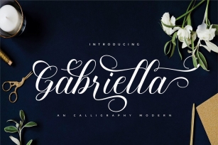 Gabriella Script Font Download