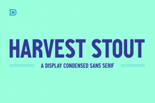 Harvest Stout Font Download