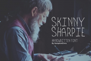 Skinny Sharpie Font Download