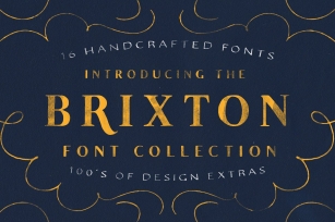 The Brixton Collection (16) Font Download