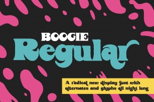 Boogie Regular Font Download