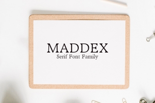 Maddex Serif 3 Family Font Download