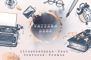 Writers desk Font Download