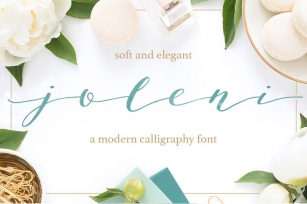 Joleni Modern Calligraphy font Font Download