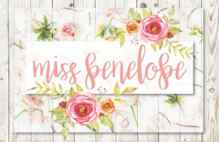 Miss Penelope Script Font Download