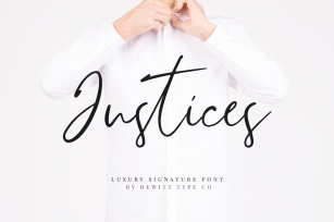 Justieces Font Download
