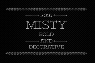 Misty Bold Font Download