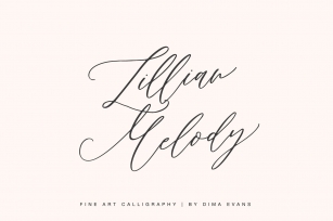 Lillian Melody Font Download
