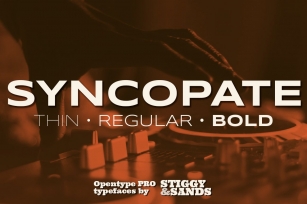 Syncopate Pro Family Font Download