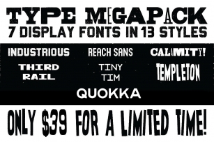 FONT MEGAPACK Font Download