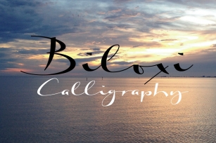Biloxi Calligraphy Font Download