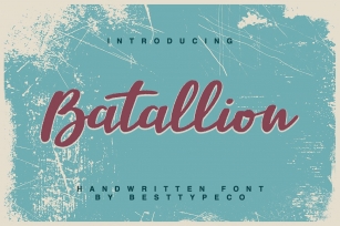 Batallion Font Download