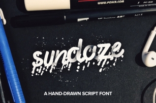 SUNDAZE Script Font Download