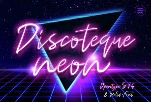 Discoteque Neon Font Download