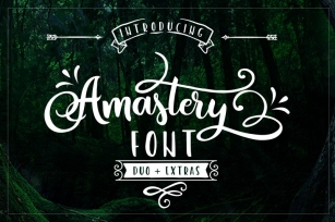 Amastery DUO and extras Font Download