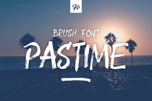 Pastime Brush Font Download