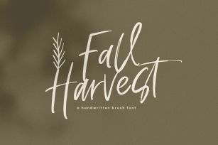 Fall Harvest Font Download