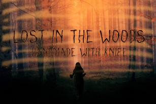 Lost in the woods Font Download