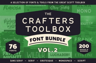 Crafters Toolbox Vol.2 Font Download