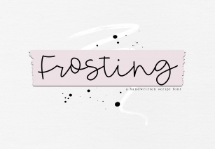 Frosting Font Download