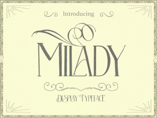 Milady Font Download