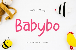 Babybo Cute Display Font Download