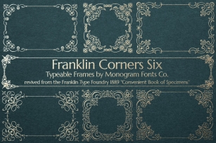 MFC Franklin Corners Six Font Download