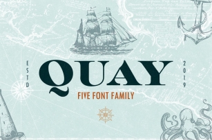 Quay Bundle  Bonus Logos Font Download