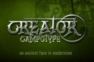 Creator Campotype Font Download