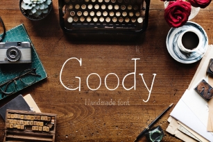 Goody—handwritten font Font Download