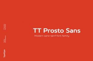 TT Prosto Sans -75% OFF Font Download