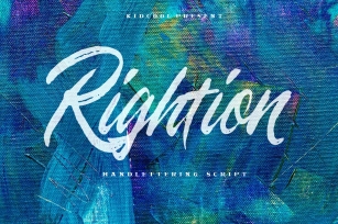 Rightion Handlettering Font Download