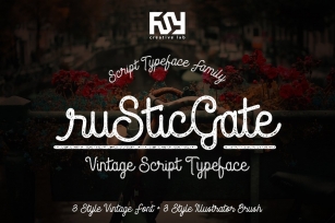 Rustic Gate Vintage Family Font Download